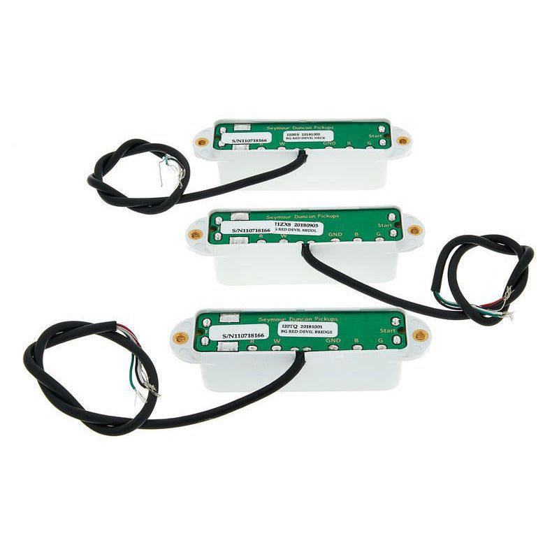 Seymour Duncan Red Devil - Set, White Звукосниматели
