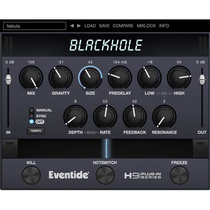 Eventide Blackhole Цифровые лицензии