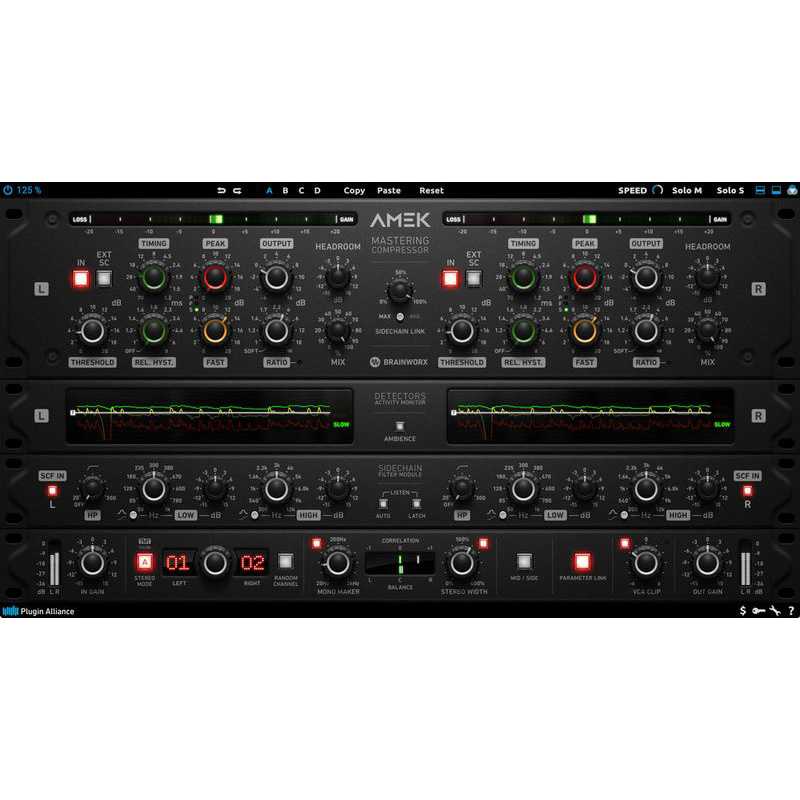 Plugin Alliance Amek Mastering Compressor Цифровые лицензии