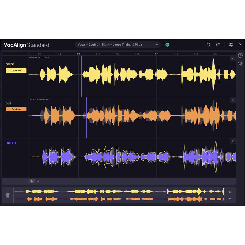 Synchro Arts VocALign Standard Upgrade Цифровые лицензии