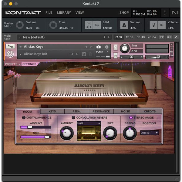 Native Instruments Alicia's Keys Цифровые лицензии