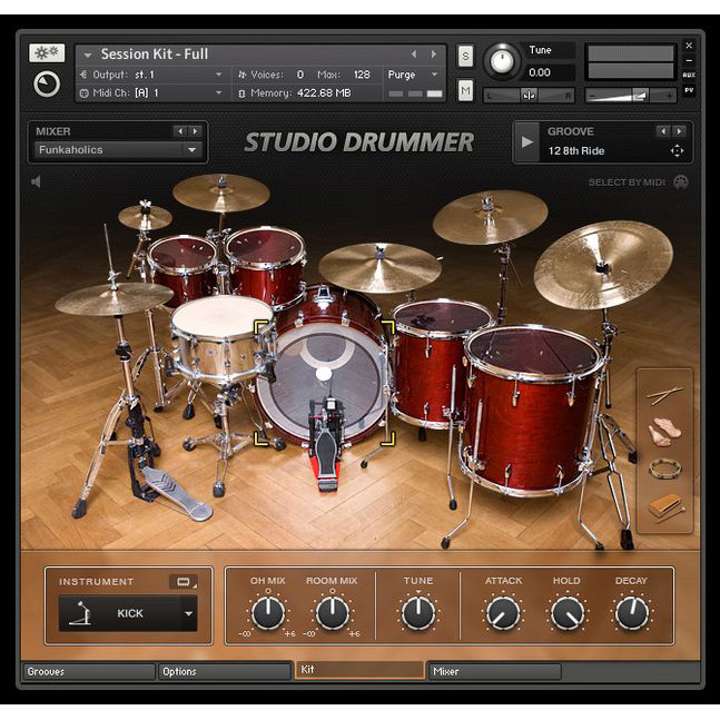 Native Instruments Studio Drummer Цифровые лицензии