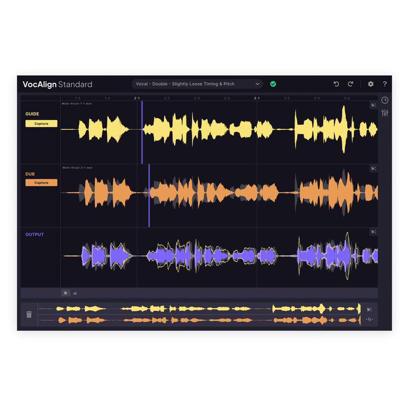 Synchro Arts VocALign Standard Crossgrade Цифровые лицензии