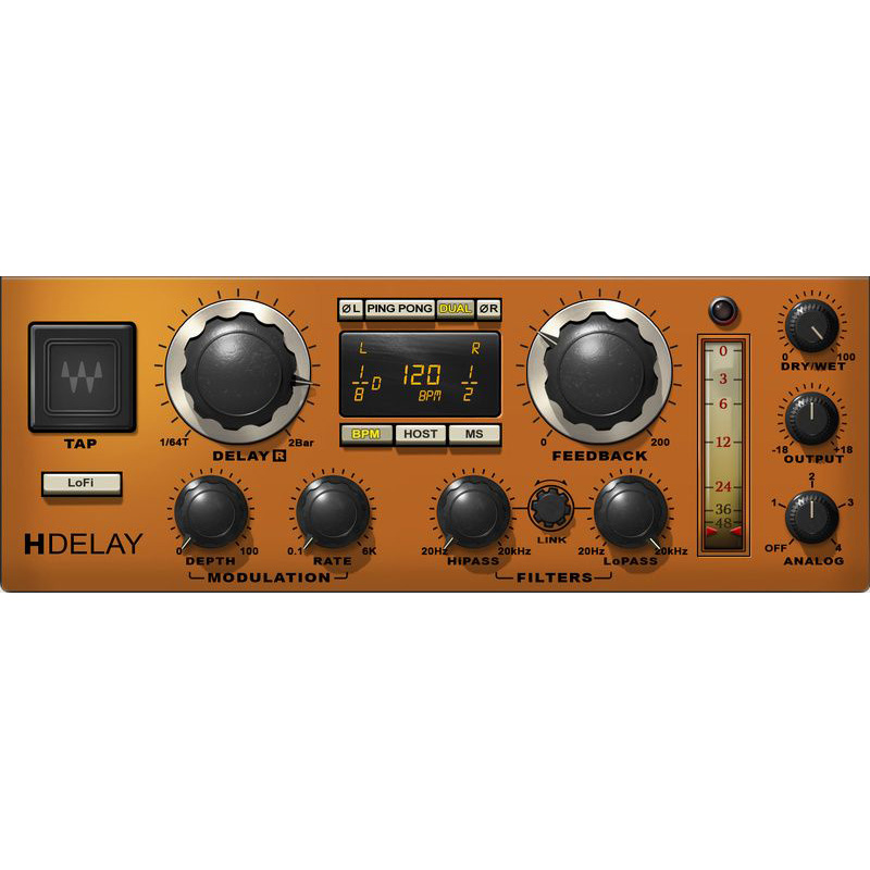 Waves H-Delay Hybrid Delay Цифровые лицензии