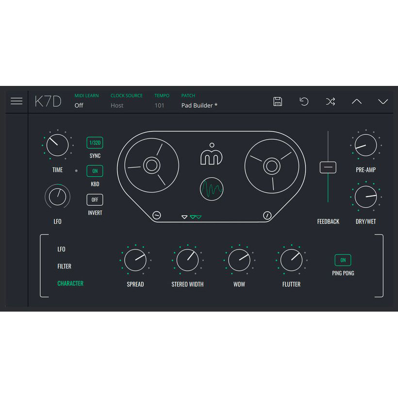 Imaginando K7D - Tape Delay Цифровые лицензии