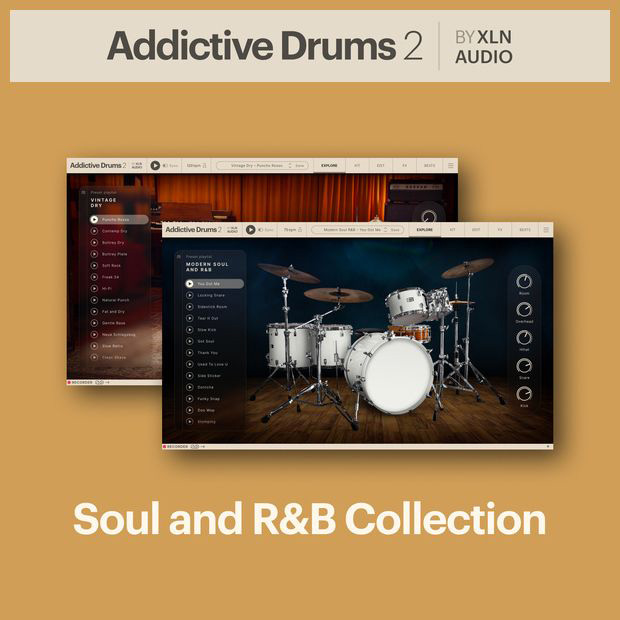 XLN Audio AD 2 Soul & R&B Collection Цифровые лицензии