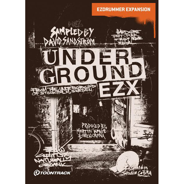 Toontrack EZX Underground Цифровые лицензии