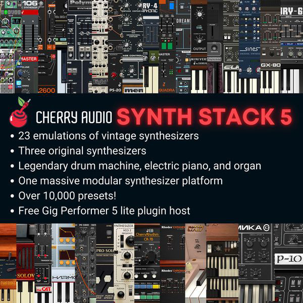 Cherry Audio Synth Stack Bundle Цифровые лицензии