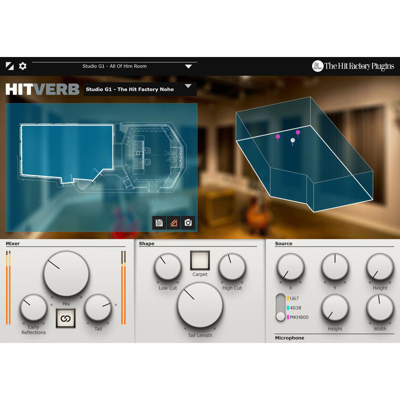 The Hit Factory Plugins HitVerb Цифровые лицензии