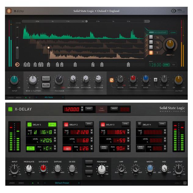 SSL X-Delay & X-Echo Bundle Цифровые лицензии