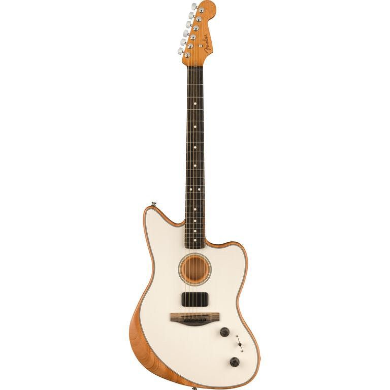 Fender Acoustasonic Jazzmaster Arctic White Гитары акустические