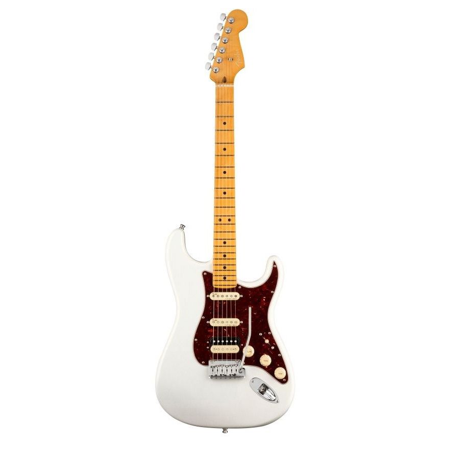 Fender American Ultra Stratocaster® HSS, Maple Fingerboard, Arctic Pearl Fender American Ultra Stratocaster® HSS, Maple Fingerboard, Arctic Pearl Электрогитары