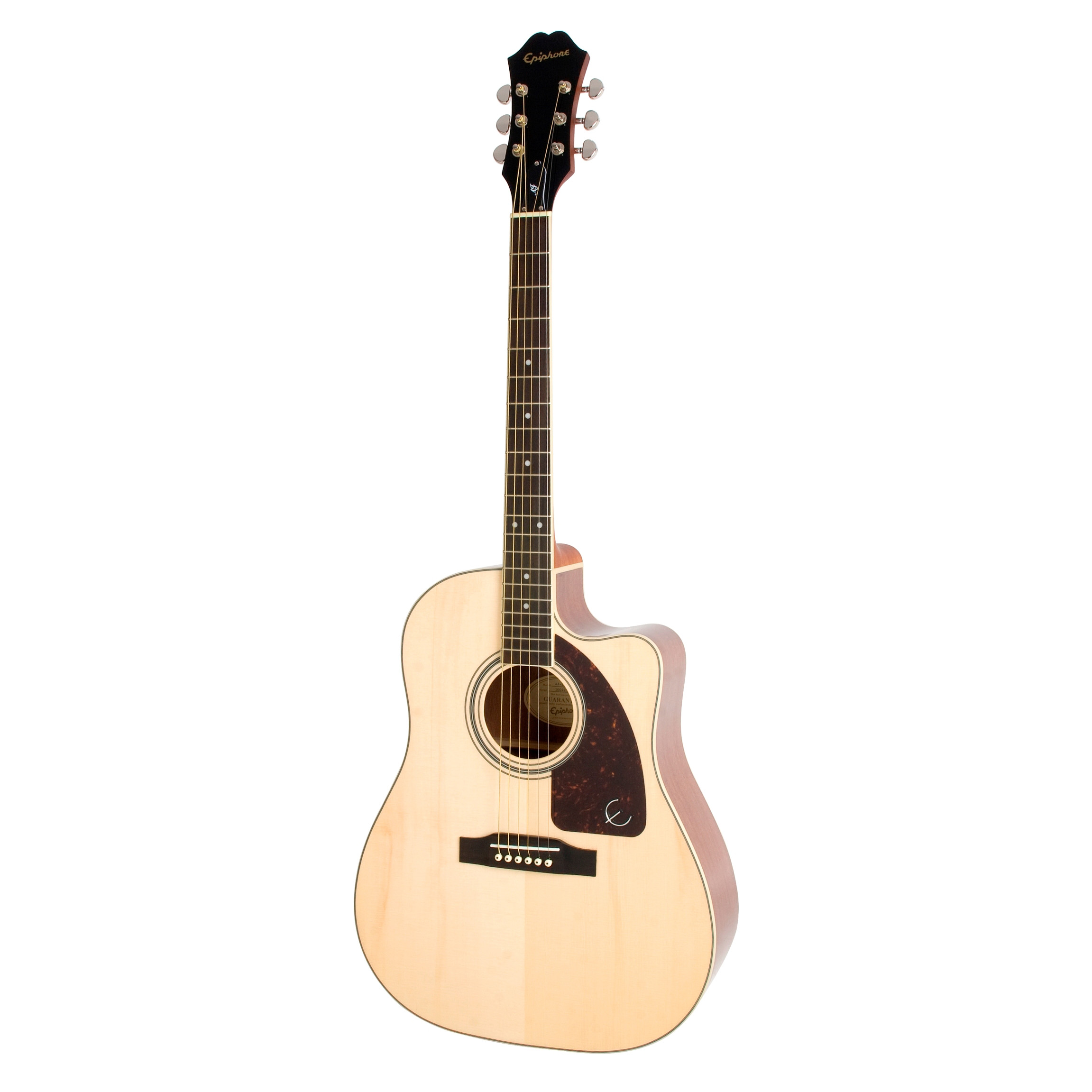 Epiphone AJ-220SCE Solid Top Ac/Electric Natural Гитары акустические