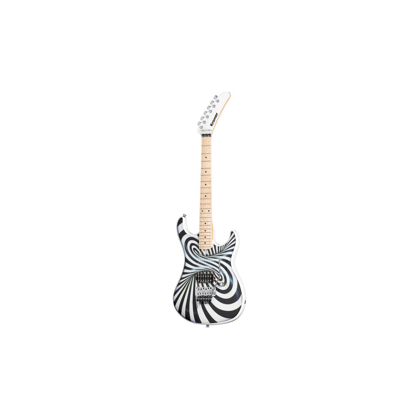 Kramer The 84 Illusionist 3D Black White Swirl (EVH® D-Tuna Incl. Premium Soft Case) Электрогитары