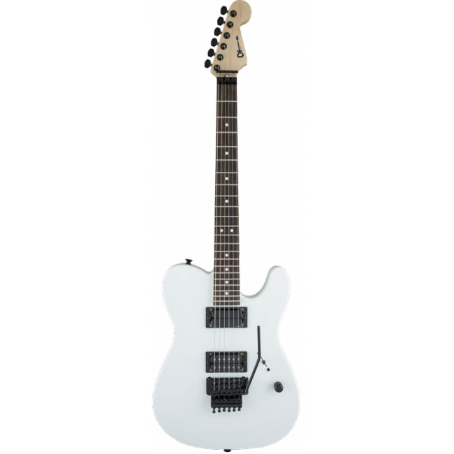 Charvel® USA Select San Dimas® Style 1 HSS FR, Rosewood Fingerboard, Snow Blind Satin Электрогитары