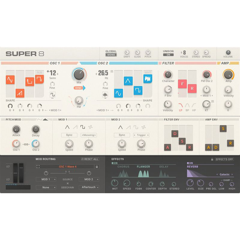 Native Instruments Super 8 Цифровые лицензии