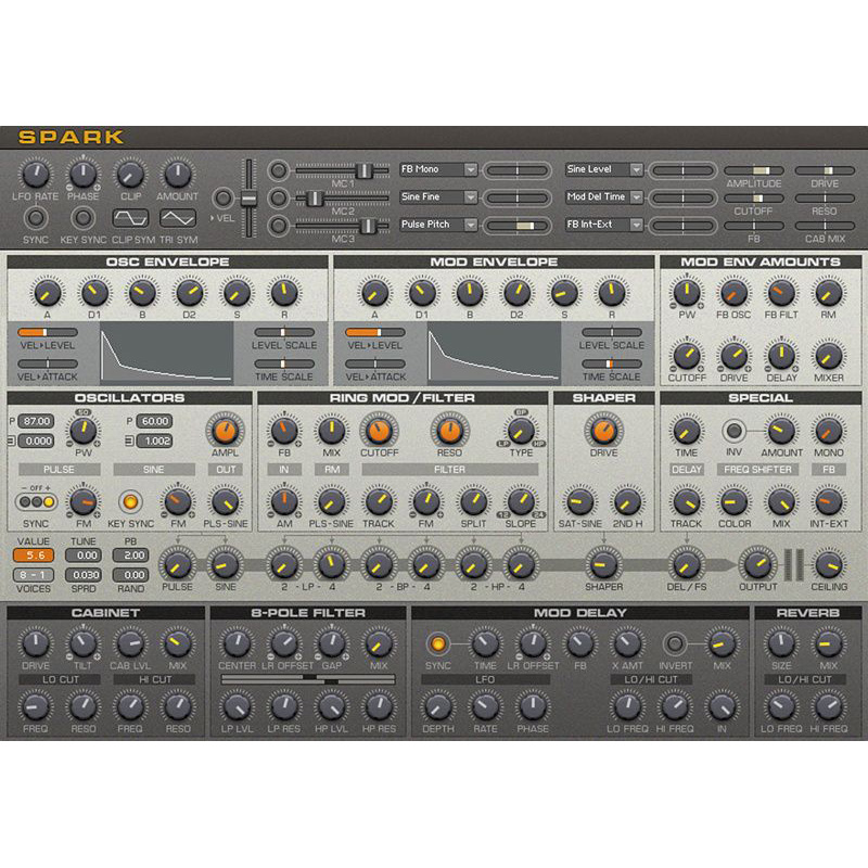 Native Instruments Spark Цифровые лицензии
