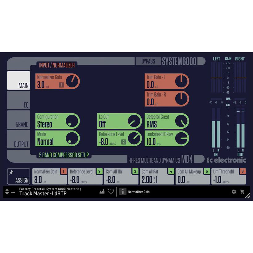 tc electronic MD4 HD Hi-Res Multiband Dynam. Цифровые лицензии