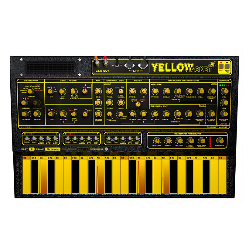 Cherry Audio Yellowjacket Цифровые лицензии