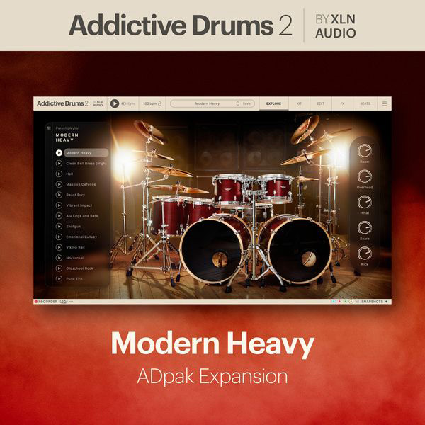 XLN Audio AD 2 Modern Heavy Цифровые лицензии