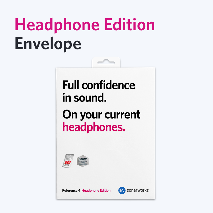 Sonarworks Reference 4 Headphone edition (envelope) Sonarworks Reference 4 Headphone edition (envelope) Аудио редакторы