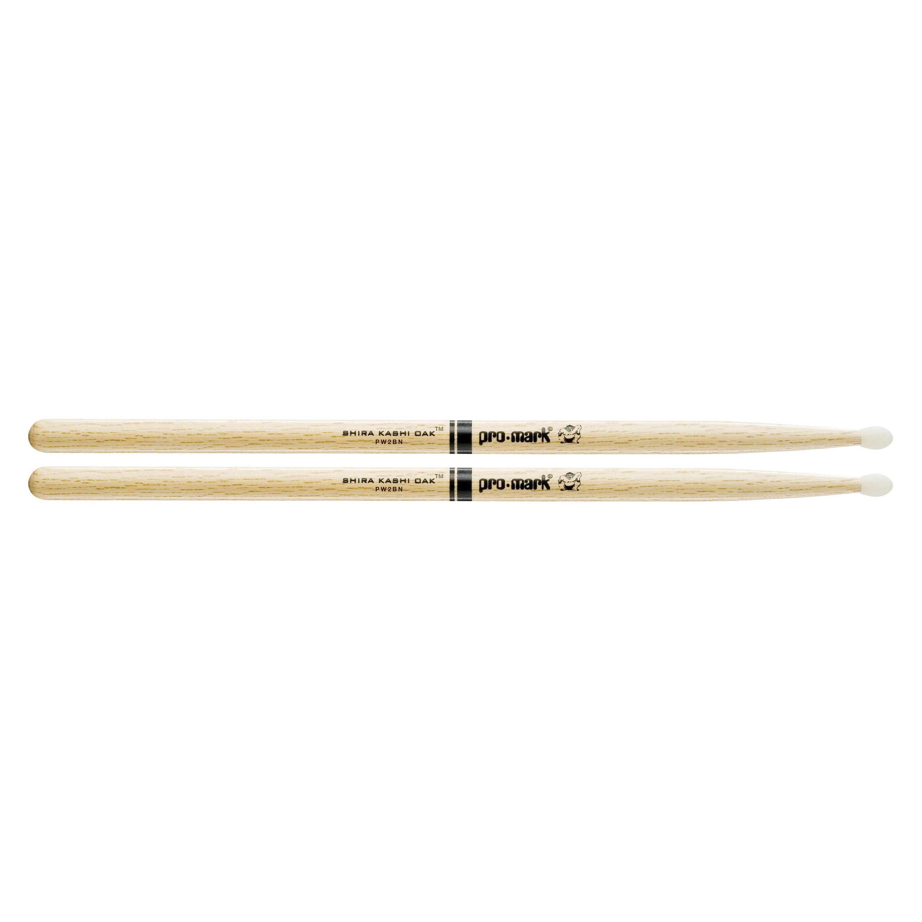 Promark PW2BN SHIRA KASHI OAK 2B NYLON TIP Барабанные палочки, щетки, руты