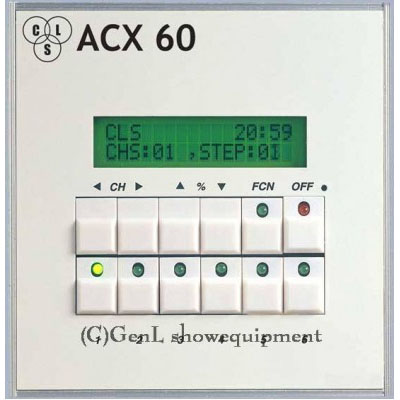 CLS DMX controller ACX60, 60 DMX channels Системы управления светом