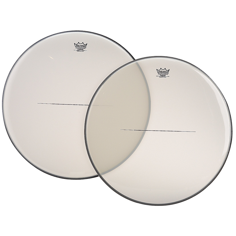 Remo RC-2800-RS Timpani, RENAISSANCE®, 28 Diameter, Aluminum Insert Ring, Clear Film Пластики и мембраны для перкуссии