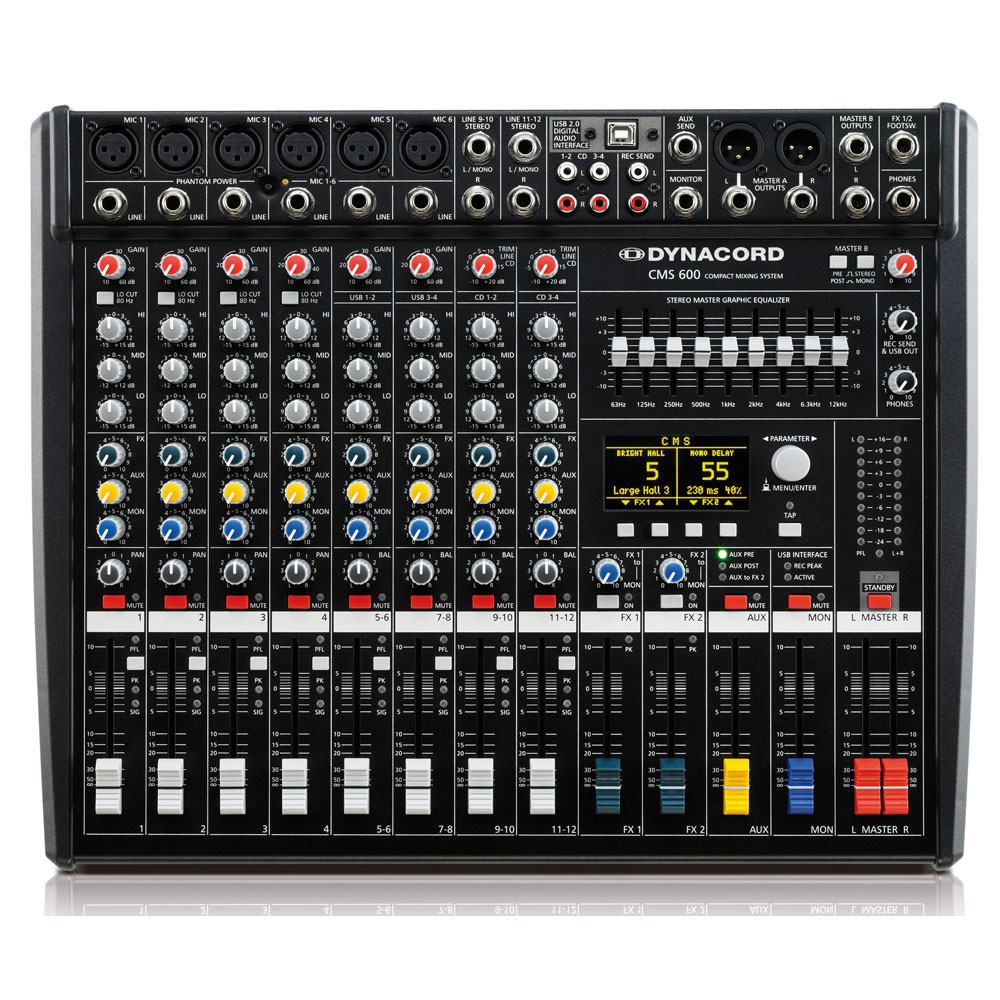 Dynacord CMS 600-3 Dynacord CMS 600-3 Аналоговые микшеры