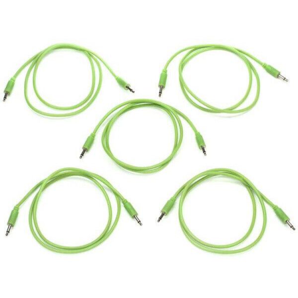 Black Market Modular patchcable 5-pack 75 cm glow-in-the-dark Патч кабели для аналоговых синтезаторов и звуковых модулей