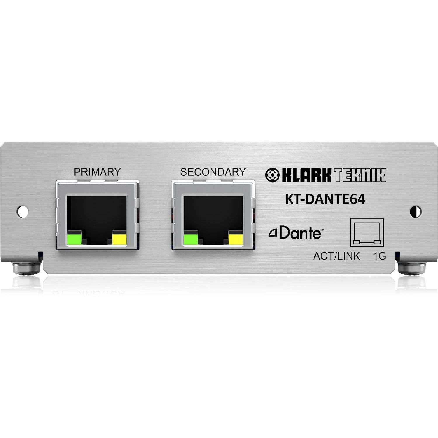 Klark Teknik KT-DANTE64 Klark Teknik KT-DANTE64 Платы расширения
