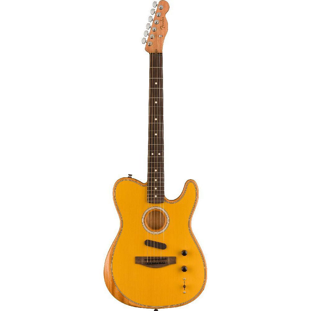 Fender Acoustasonic Player Telecaster Butterscotch Blonde Гитары акустические