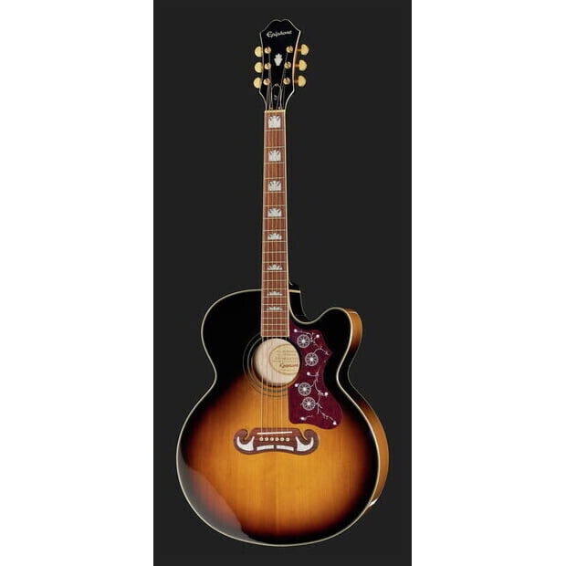 Epiphone J-200EC Studio Solid Top Fishman Sonitone VS Vintage Sunburst Epiphone J-200EC Studio Solid Top Fishman Sonitone VS Vintage Sunburst Гитары акустические