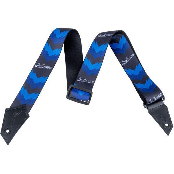 Jackson Strap Jackson DBL V BLK/BLU Jackson Strap Jackson DBL V BLK/BLU Ремни для гитар