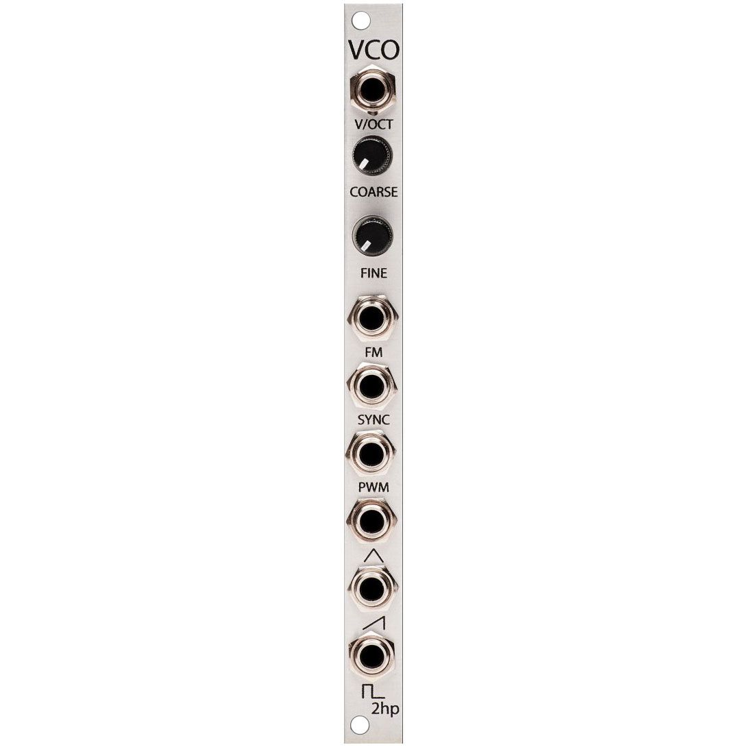 2hp VCO Eurorack Module - Silver Eurorack модули