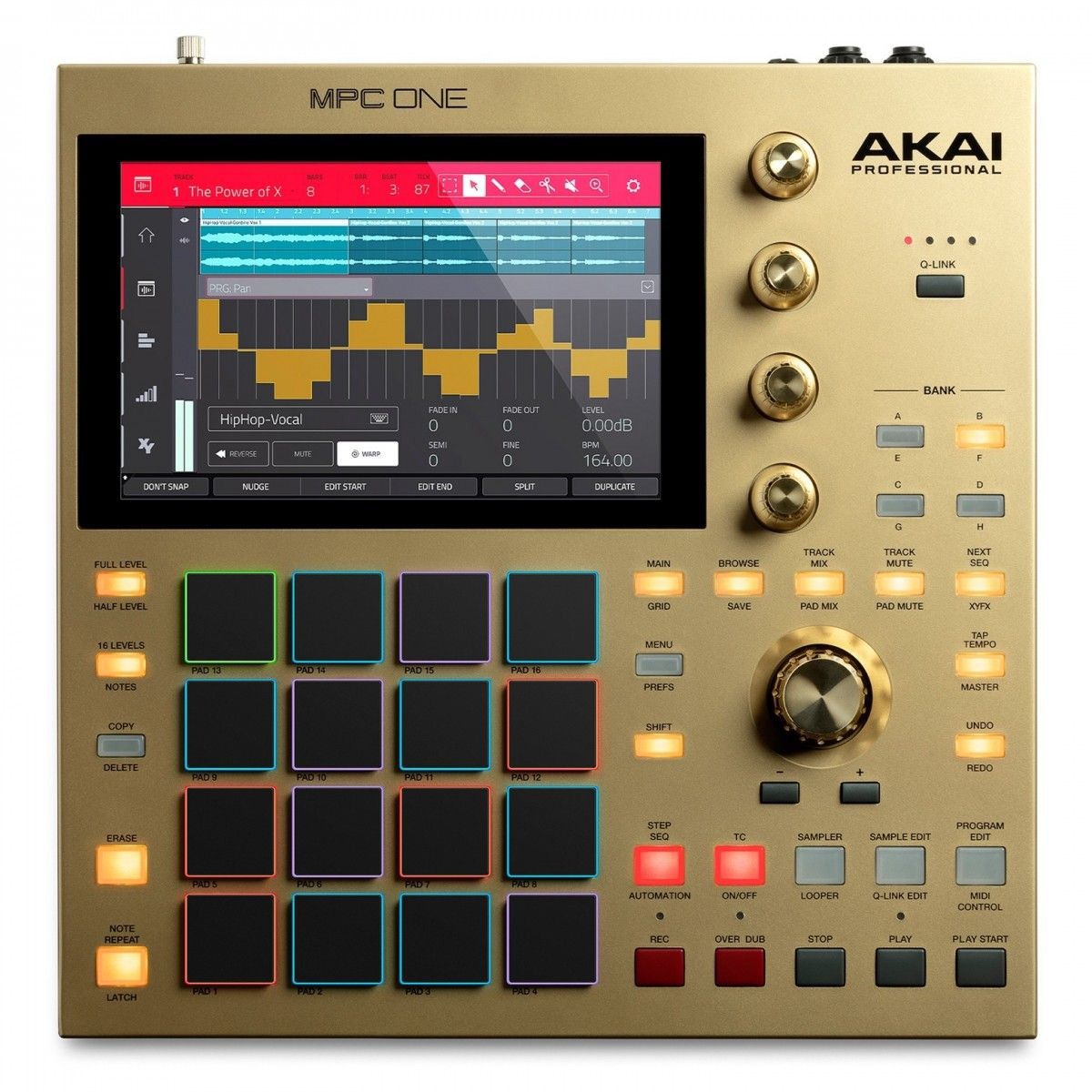 Akai MPC ONE GOLD Akai MPC ONE GOLD Настольные сэмплеры и драм-машины
