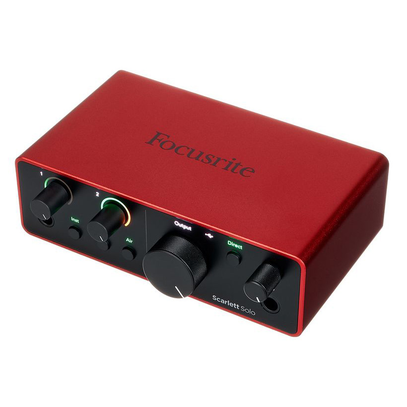 Focusrite Scarlett Solo 4th Gen Focusrite Scarlett Solo 4th Gen Звуковые карты USB