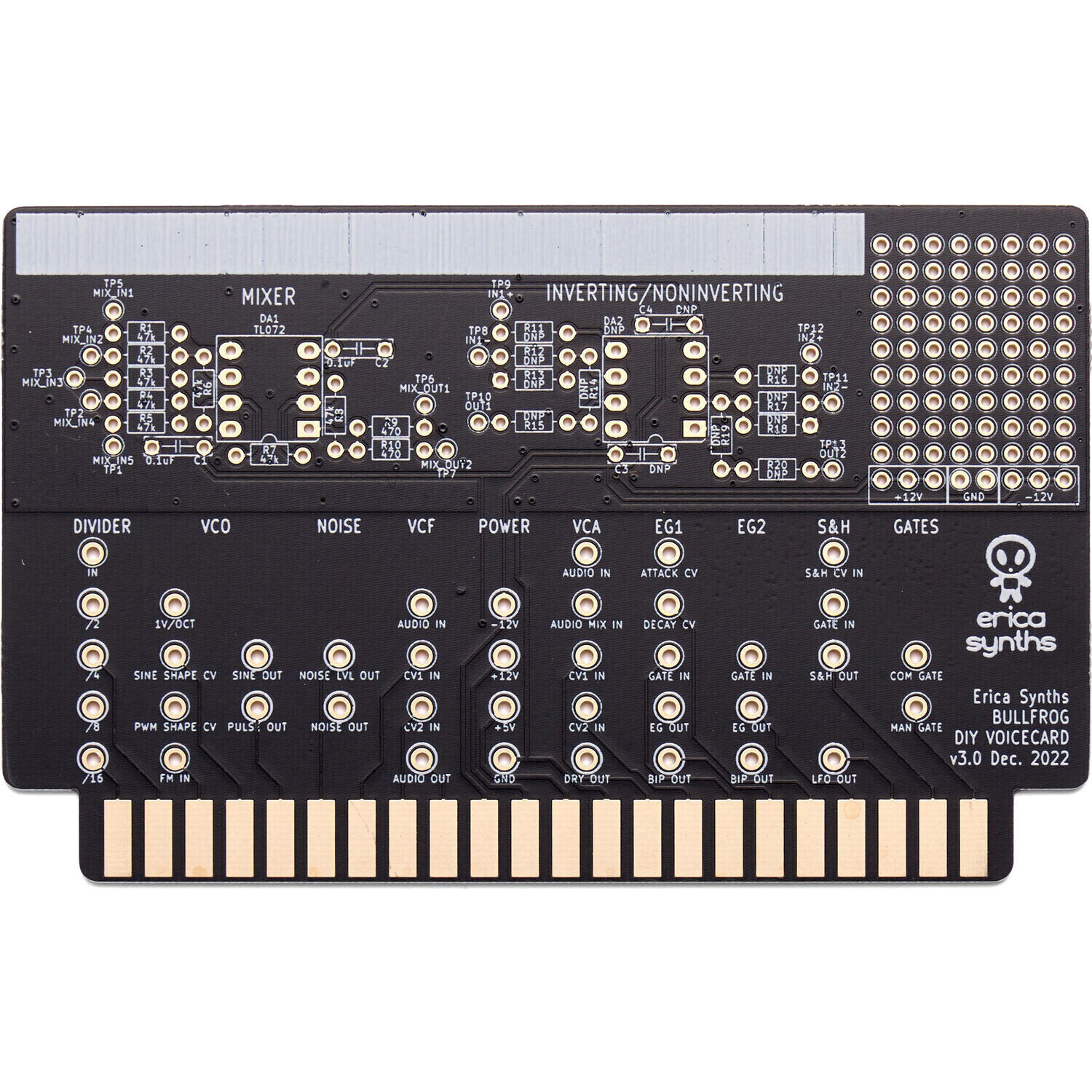 Erica Synths Bullfrog DIY Voice Card 3pcs Erica Synths Bullfrog DIY Voice Card 3pcs Различное Музыкальное Оборудование