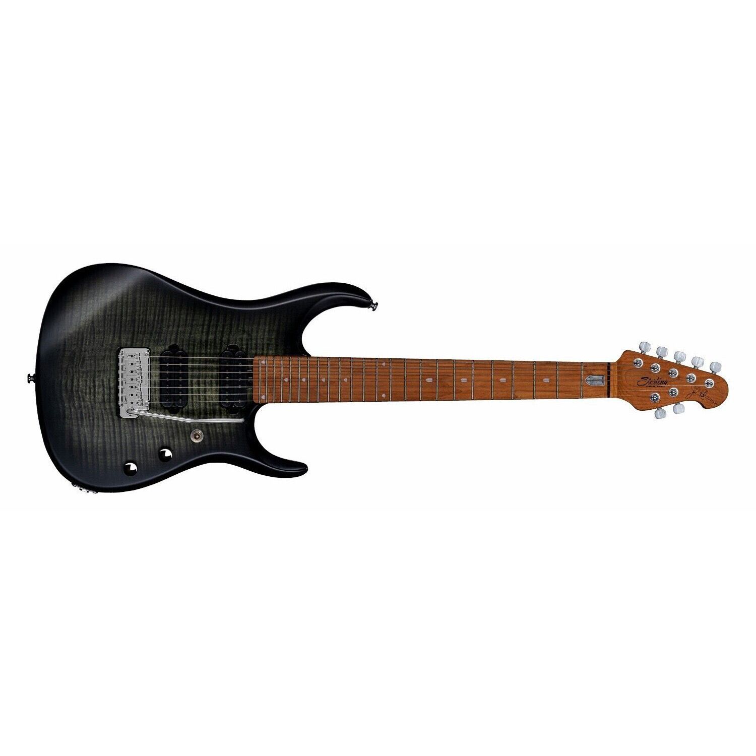 Sterling by Music Man JP157FM Trans Black Satin Электрогитары
