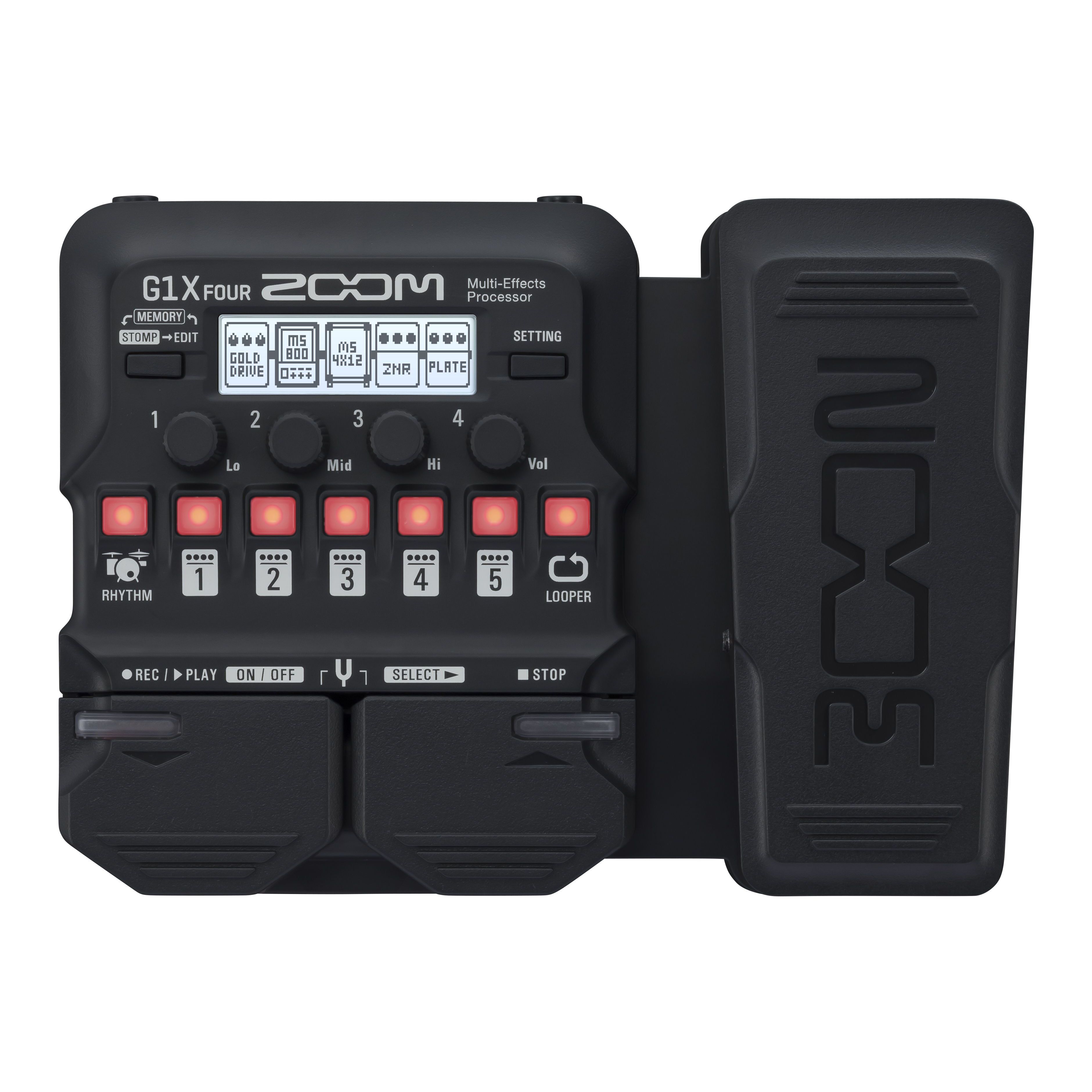 Zoom G1X FOUR Zoom G1X FOUR Студийные процессоры эффектов