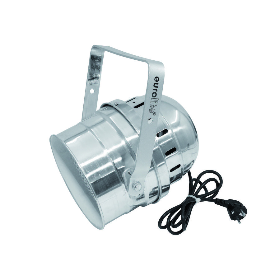 Eurolite LED PAR-64 short, 10 mm, RGB LED, silver Заливающий свет