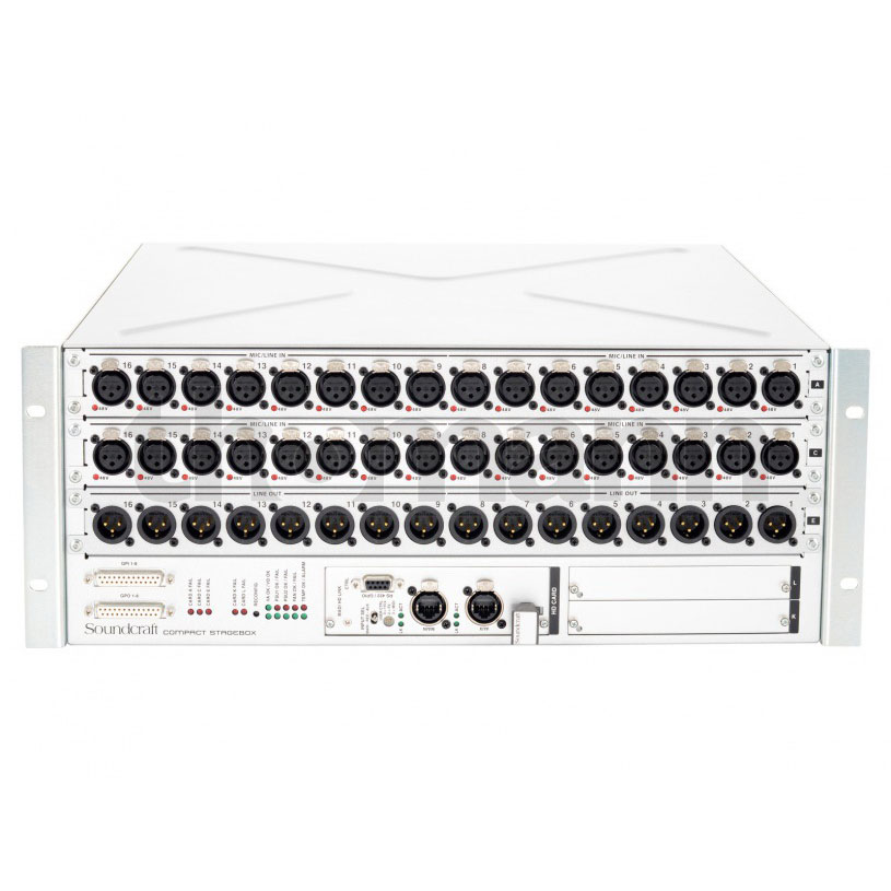 Soundcraft Compact Stage Box - 32/16: Cat5 Neutrik Коммутация студийная