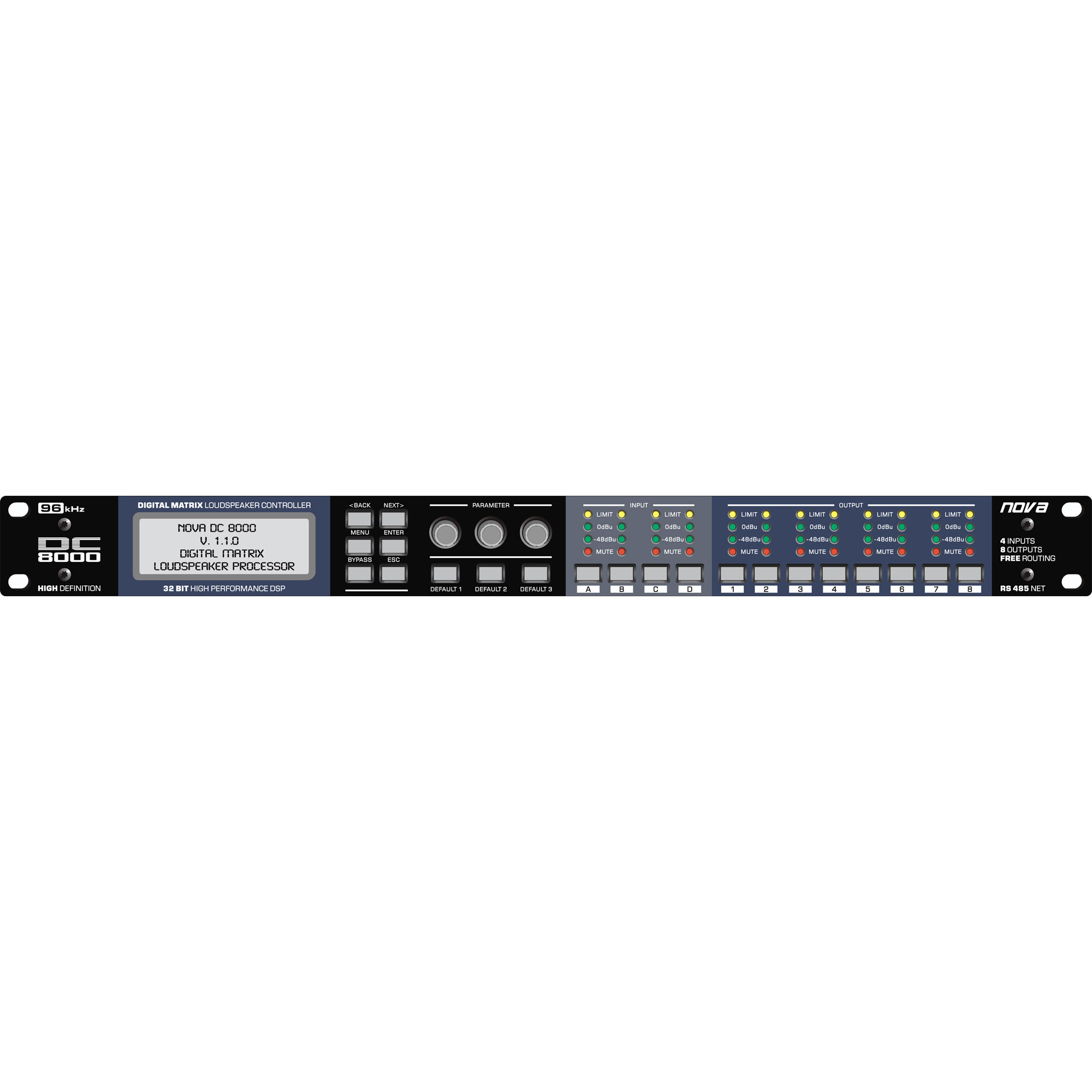 NOVA DC 8000 NOVA DC 8000 Коммутация студийная