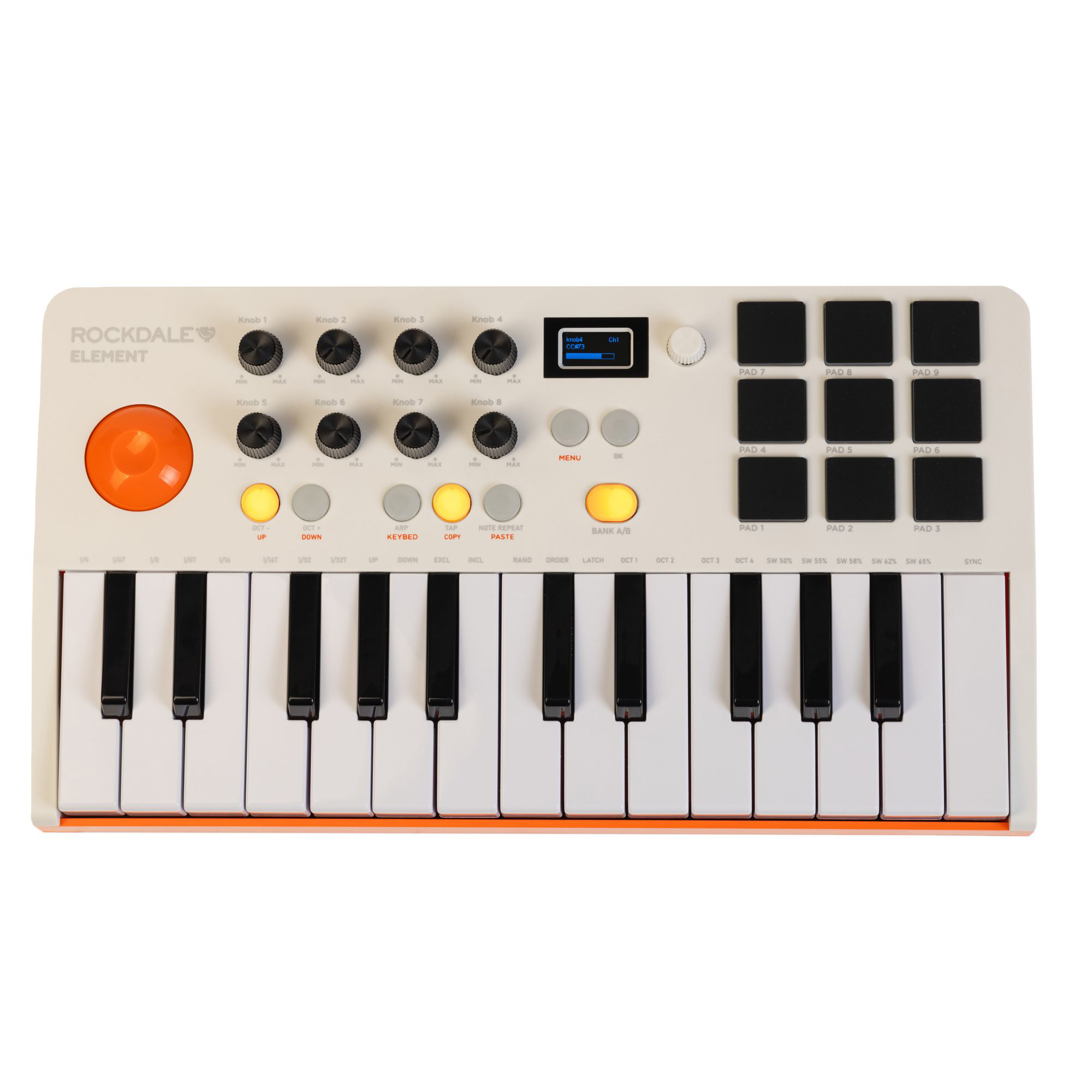 Rockdale Element White Миди-клавиатуры