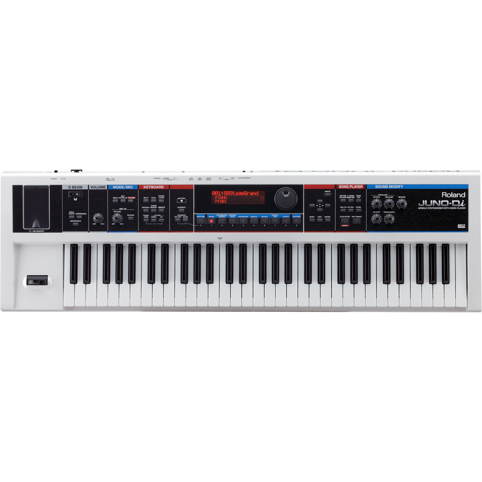Roland JP-08 Настольные цифровые синтезаторы