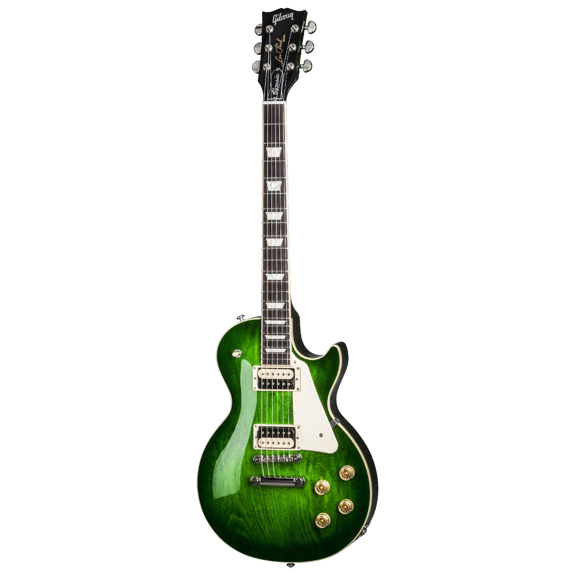 Gibson Les Paul Classic T 2017 Green Ocean Burst Электрогитары