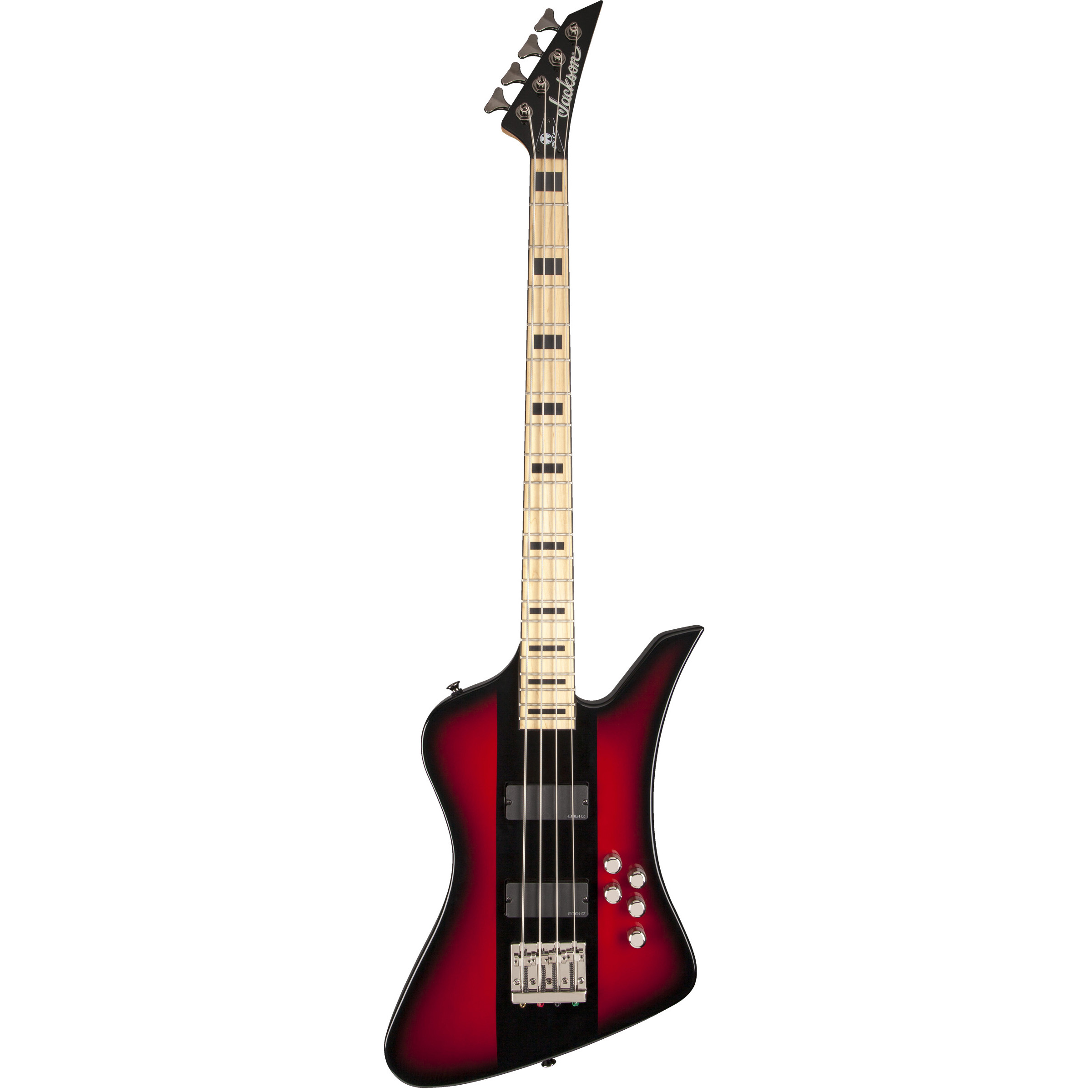 Jackson X Series Signature David Ellefson Kelly™ Bird IV Bass, Maple Fingerboard, Red Stripe Jackson X Series Signature David Ellefson Kelly™ Bird IV Bass, Maple Fingerboard, Red Stripe Бас-гитары