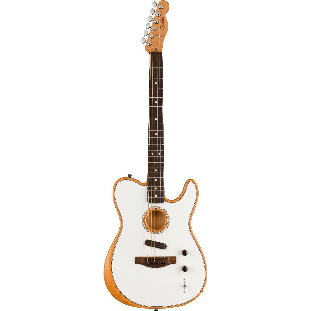 Fender Acoustasonic Player Telecaster Arctic White Гитары акустические