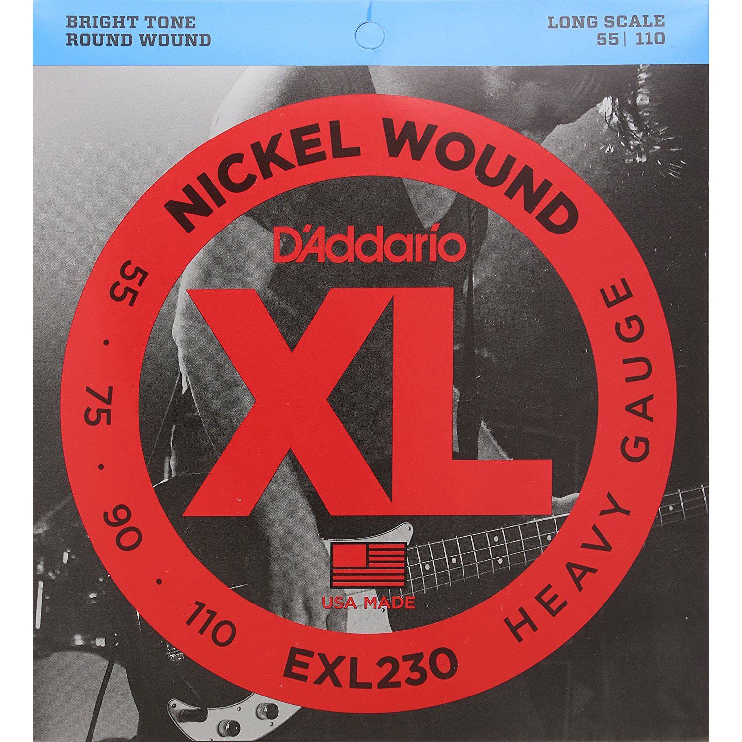 DAddario Exl230 Set Bass Xl 55-110 Long Scale DAddario Exl230 Set Bass Xl 55-110 Long Scale Струны для бас-гитар