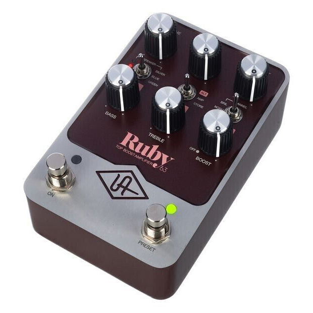 UNIVERSAL AUDIO UAFX Ruby '63 Top Boost Amplifier Педали эффектов для гитар